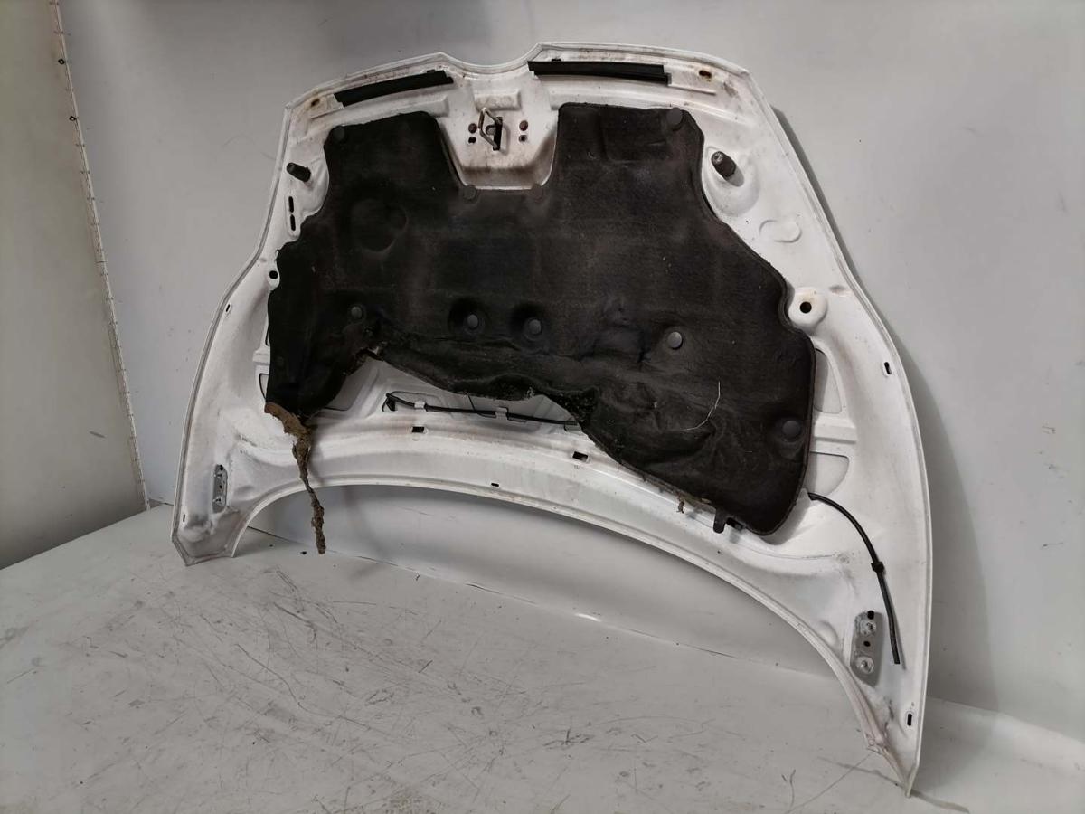 Ford Fiesta 2AJ original Motorhaube Frost Wei&szlig; Bj.2011